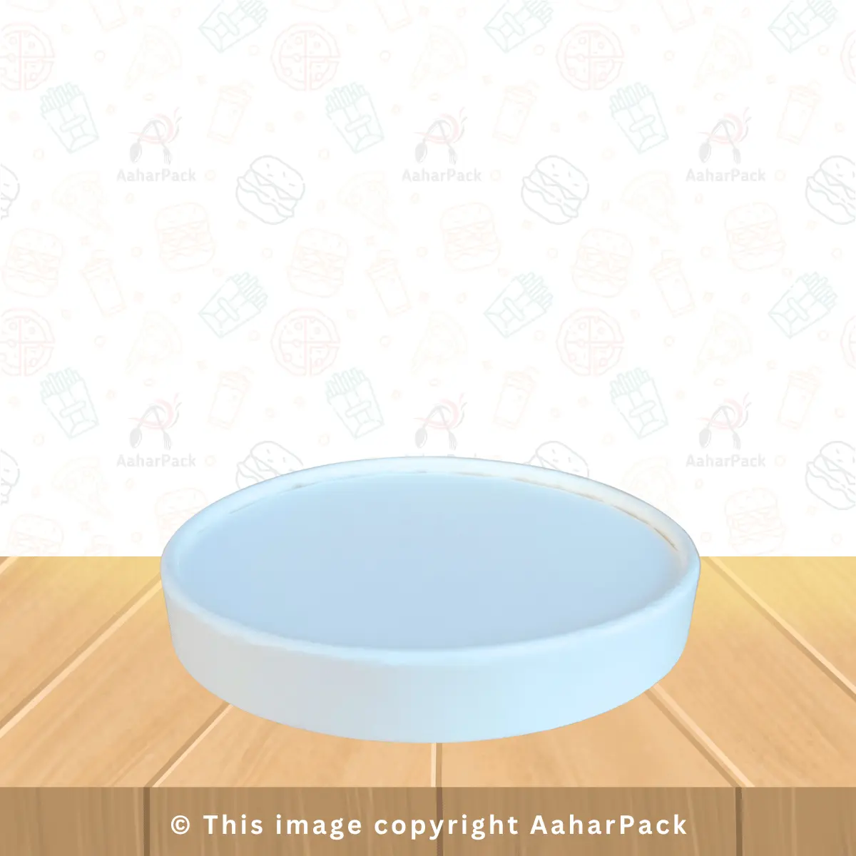 500 ML White Paper Bowls with Paper Lids – Pack of 1000 | Eco-Friendly, Leak-Resistant Disposable Bowls for Takeaway & Food Delivery