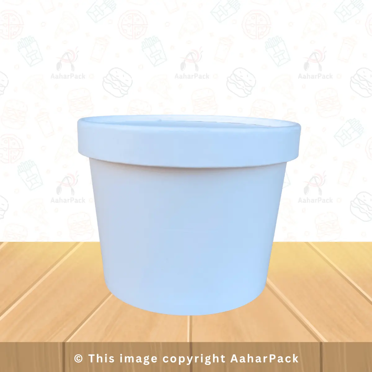 350 ML White Paper Bowls with Paper Lids – Pack of 1000 | 100% Plastic-Free, Compostable Disposable Bowls for Takeaway & Food Delivery