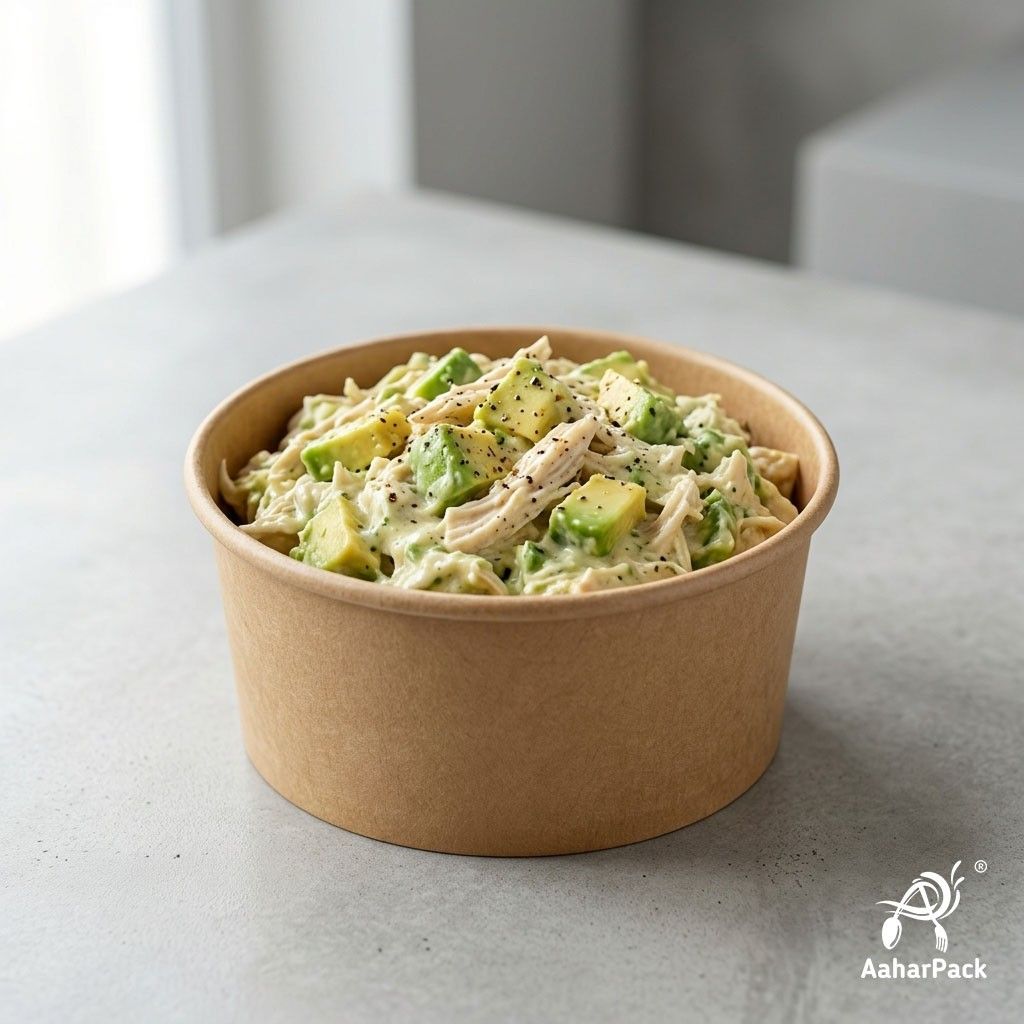 250 ML Kraft Paper Bowls Without Lid (Pack of 200) - Small Brown Disposable Paper Bowls | Eco-Friendly, Leak-Proof Food Containers for Hot Soups, Desserts, Dips & Side Dishes