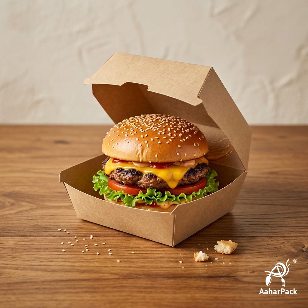 Kraft (Brown) Burger Boxes